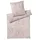 ELEGANTE Ensemble Floral Rosa 135 x 200 cm + 2 x 80 x 80 cm