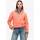 Superdry Outdoor Fleecejacke Pastelline Korallrot L