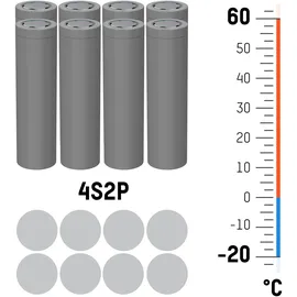 Ansmann 4S2P Akkupack 14,54 V 6700 mAh