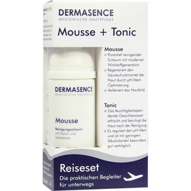 Dermasence Tonic 50 ml + Mousse 50 ml Reiseset