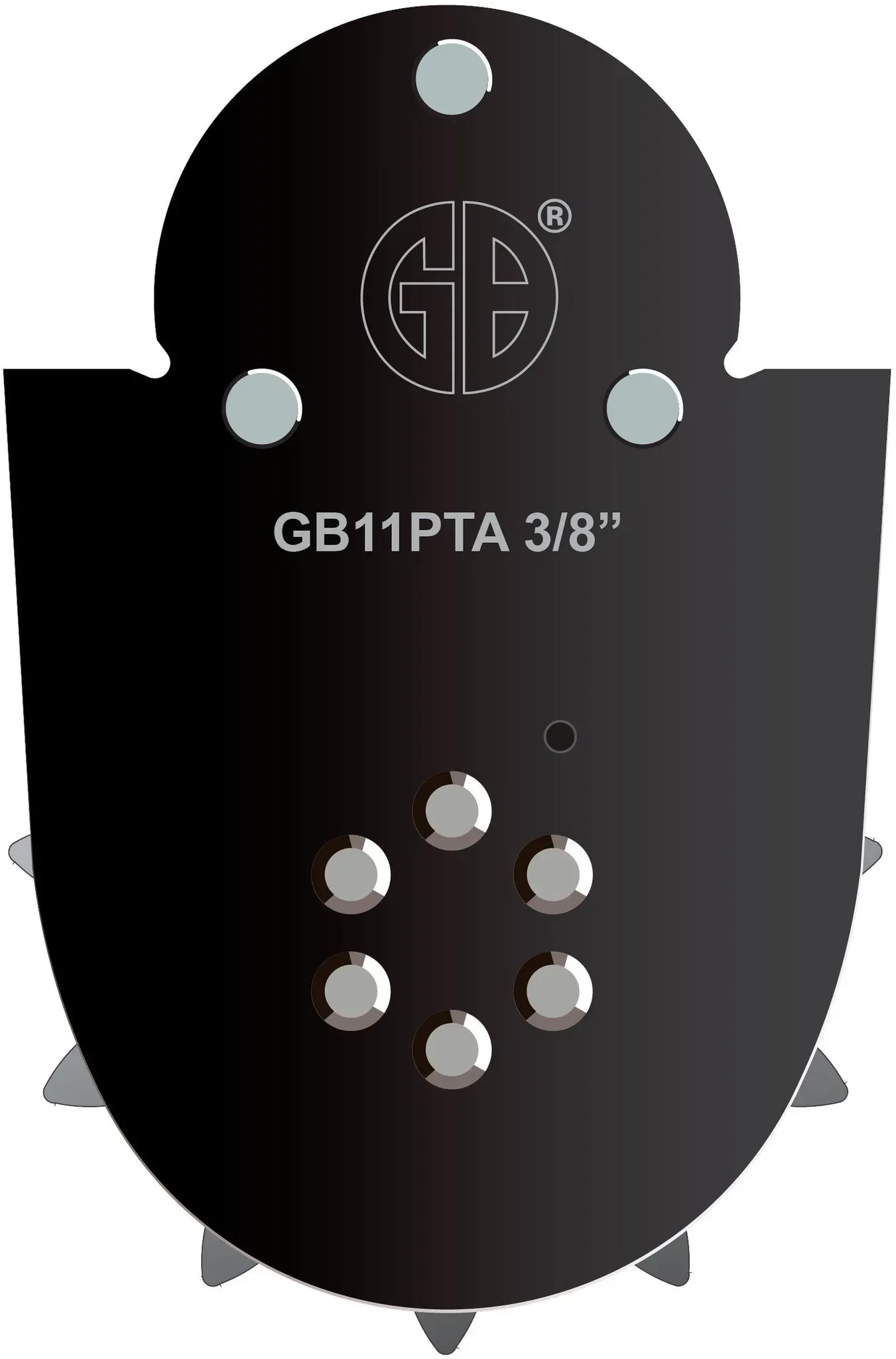 GB Kopfstück für Titanium ProTOP-Schienen 3/8