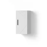 livinity® Badschrank, Weiß Hochglanz, 2 Fächer, Rechteckig, 30x59x24 cm, Badezimmer, Badezimmerschränke, Hängeschränke