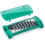 Genius Nicer Dicer Plus Reib-Einsatz grob inkl. Schutzabdeckung - kompatibel mit Nicer Dicer Plus - Käsereibe Käsehobel Allesschneider Zerkleinerer