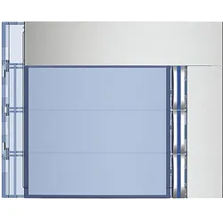 1St. SEKO 352031 Abdeckung für Ruftastenmodule mit 3 Ruft