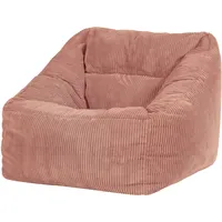 I.C.O.N. Icon Natalia Sitzsack Sessel für Erwachsene, Rosa, Flauschiger