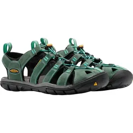 Keen Clearwater CNX Leather Damen Mineral Blue / Yellow 37,5