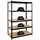 Proregal Schwerlastregal Metall 180x120x60 cm schwarz