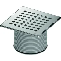TECE TECEdrainpoint S Rostrahmen Edelstahl, Designrost quadratum