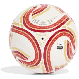 adidas Rfef Competition Recreation Ball, White/Team royal Blue/Active red/Bold red, 4