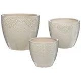 Atmosphera Créateur d'intérieur Blumentöpfe in beige | Gr.: onesize