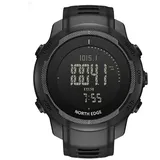 NORTH EDGE VERTICO Herren Digital Sport Uhren Militär Uhren mit Kompass Temperatur Schrittzähler Überprüfung Datensätze EL Hintergrundbeleuchtung Sport Tactical Survival Uhren