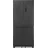 (466 l, 1930 mm hoch, Inox grau)