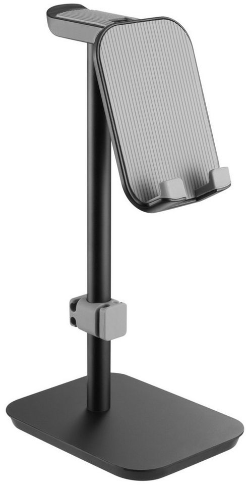 RICOO HH013 Smartphone-Halterung, (Tabletständer universal Handy Halter Tisch Smartphone klappbar) schwarz