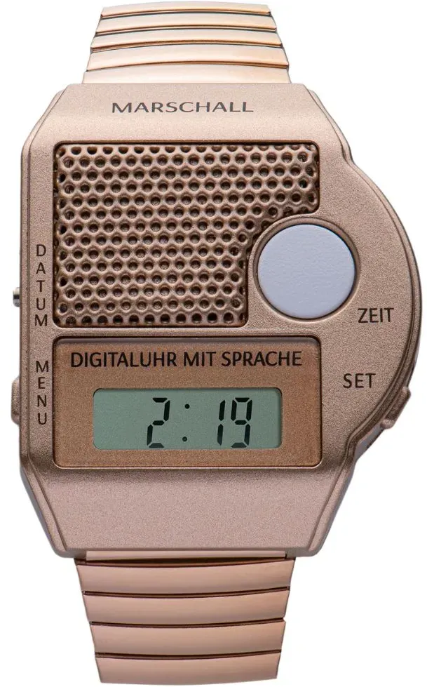 Marschall Versand sprechende digitale Armbanduhr 1 Pc Unisex