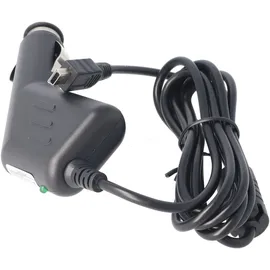 AccuCell KFZ-Ladekabel Mini-USB mit TMC-Antenne, 2A Ladestrom