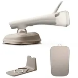Philips OneTurn 2-in-1 Dampfbügeleisen & Steamer weiß/gold