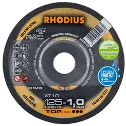 RHODIUS Trennscheibe XT10 D125x1mm gerade ( 4000841293 )