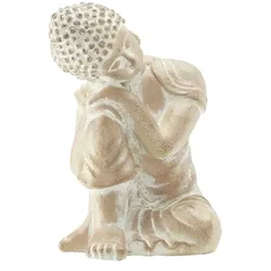 Deko Buddha , Magnesia , Maße (cm): B: 15 H: 23 T: 14