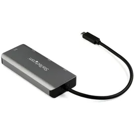 Startech StarTech.com 4-Port-USB-C-Hub (10 Gbit/s, mit 2 x USB-A- und 2 x USB-C mit 25cm Host-Verlängerungskabel)