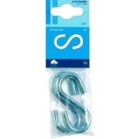 POSAMO Not S-Haken 3,8 mm 4 Stück