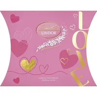 Lindt Lindor Valentinstag Erdbeer-Sahne 162 g Geschenkbox