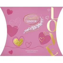 Lindt Lindor Valentinstag Erdbeer-Sahne 162 g Geschenkbox