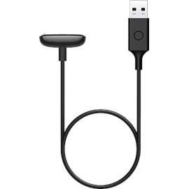 Fitbit Luxe & Charge 5 Retail Charging Cable Activity Tracker, Black, One Size