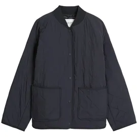Marc O'Polo Marc OߴPolo Denim Damen Steppjacke mit Bomberkragen Regular Fit, Blau (Blue Depths), S - S