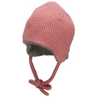 Sterntaler Beanie Waffeloptik rosa, 33 cm