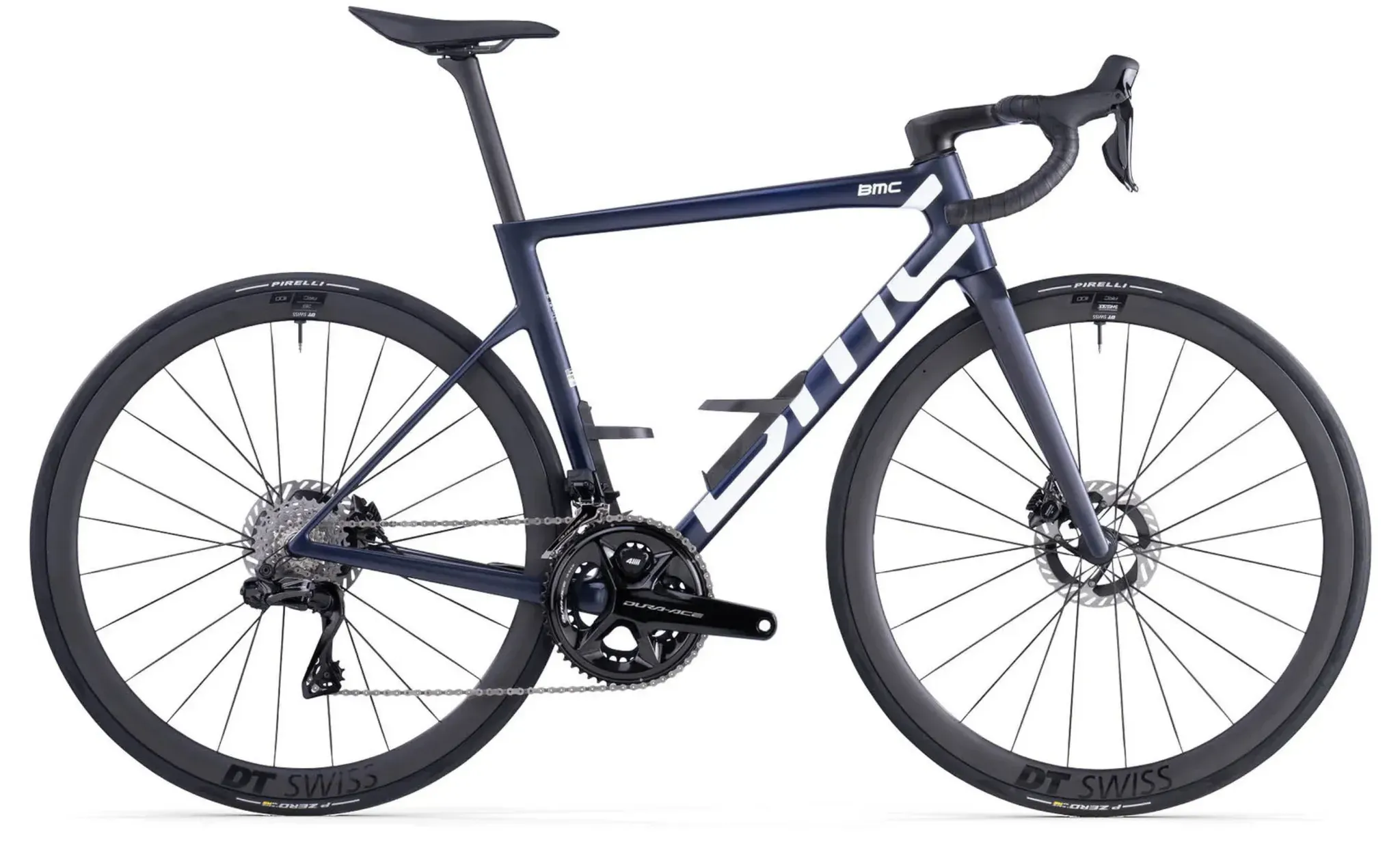 BMC Teammachine SLR 01 Two Dura Ace Di2 - 58 cm - Blue Carbon / White