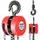 Vevor Flaschenzug Stahl 3 m rot