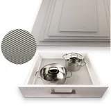 SOTech Schubladenmatte Orga-Grip Einlegematte 182 mm Silbergrau Für Blum Schublade