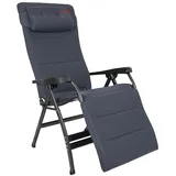 Crespo Relaxsessel AP/242 195 x 65 x 22 cm Grau