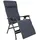 Crespo Relaxsessel AP/242 195 x 65 x 22 cm Grau