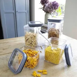 Curver Dry Cube Vorratsdose transparent/dunkelgrau 2,3 l