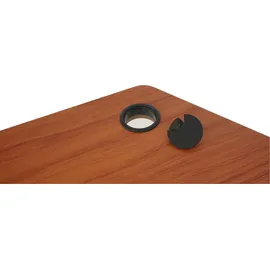 MCW Schreibtisch MCW-D40, Computertisch, 120° elektrisch höhenverstellbar ~ natur,