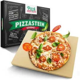 Pizza Divertimento Pizzastein Ø 38 cm Cordierit beige