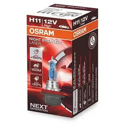 Osram H11 12V 55W PGJ19-2 NIGHT BREAKER® LASER +150% mehr Helligkeit