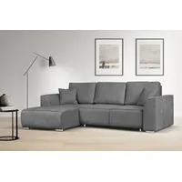 INOSIGN Ecksofa »BEATRICE optionale Schlafsofa mit Bettkasten, B/T/H: 265/170/86