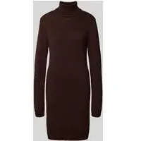 More & More A-Linien-Kleid Strickkleid Braun 46
