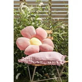 Magma Heimtex Minnie Dekokissen Ø 50 cm Pink