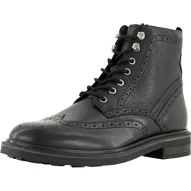 CLARKS Newford Herren Schwarz 45
