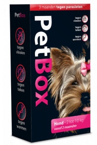 PetBox hond tegen vlooien, teken, wormen  Puppy