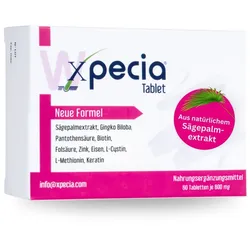 Xpecia gegen Haarausfall bei Frauen DHT Blocker 60 St
