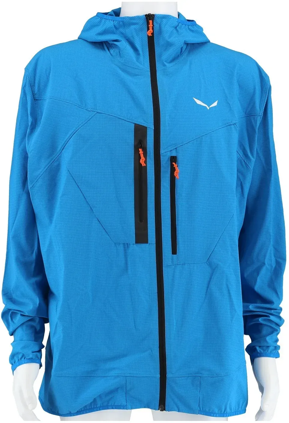 Salewa Funktionsjacke Puez 2 Durastretch mit Kapuze blau Herren