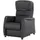 Hukla Relaxsessel Tobias Leder 75 x 105 x 88 cm Schwarz