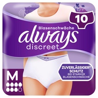 Always Discreet Underwear plus M Schutzhose, 10 Stück