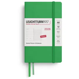 Leuchtturm1917 Wochenkalender & Notizbuch Pocket A6 Beige 2026