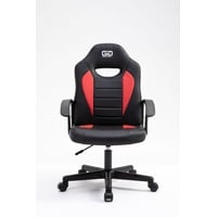 dynamic24 Good Game Gaming Computerstuhl schwarz rot Bürostuhl Drehstuhl Gamer Sessel