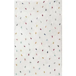 Kinderteppich MY HOME "Odan, Hochflor-Teppich" Gr. 7, bunt (multi), B:240cm H:20mm L:320cm, Kunstfaser, Teppiche, bunte Punkte Teppiche, weich, Wohnzimmer, Kinderzimmer